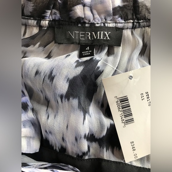 Intermix Exclusive Abstract June LS Printed Maxi Dress - Picture 7 of 10